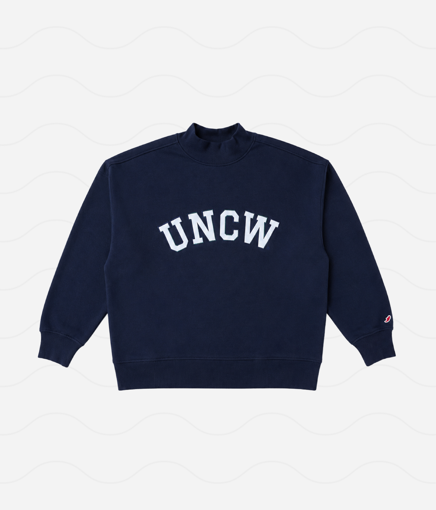UNCW Full Length Mockneck