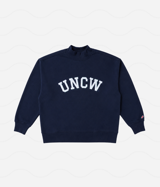 UNCW Full Length Mockneck