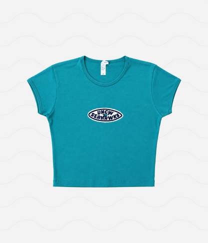 Vintage UNCW Seahawks Baby Crop T-Shirt