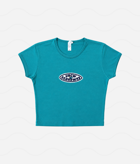 Vintage UNCW Seahawks Baby Crop T-Shirt