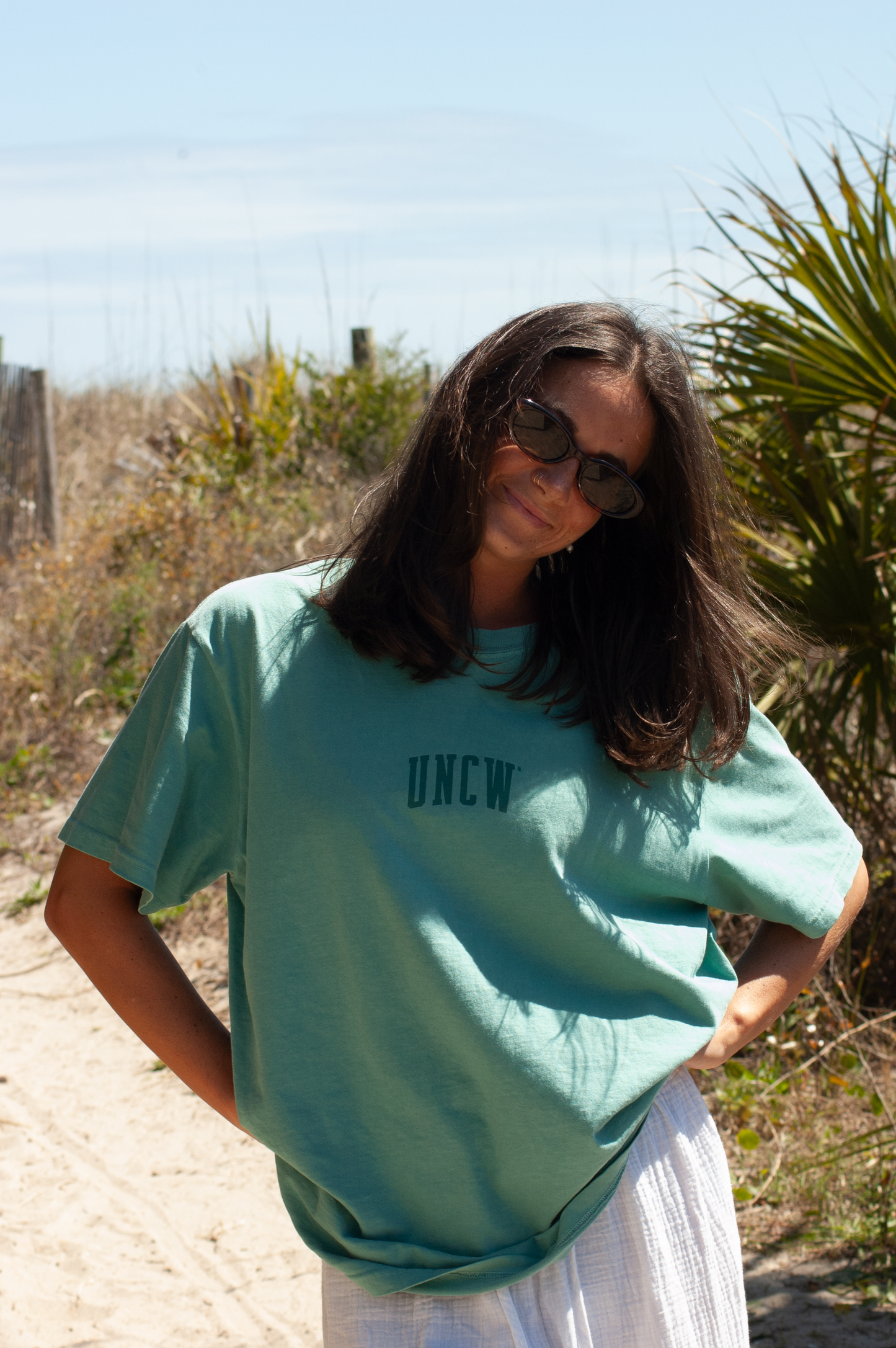 UNCW Vintage Lettering T-Shirt
